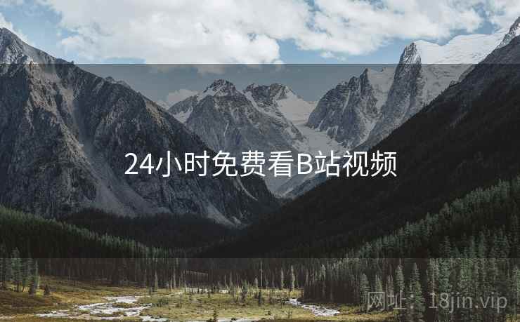 24小时免费看B站视频  第2张